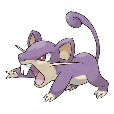 official artwork of rattata